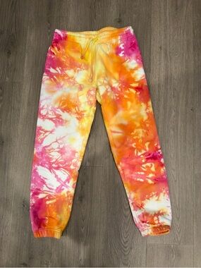 Aritzia TNA Joggers - Hand Tie Dyed